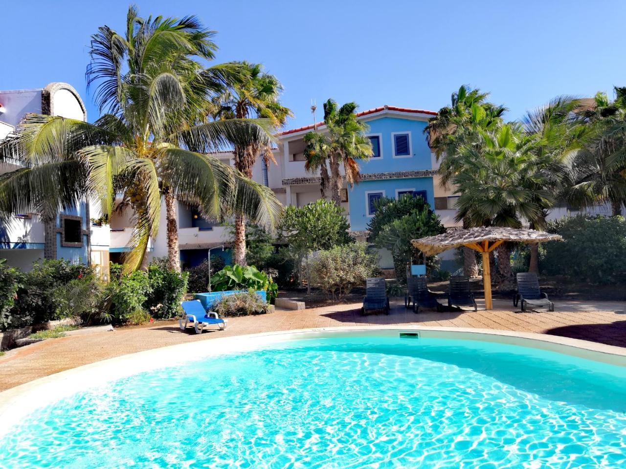 سانتا ماريا Sal Service Blu Moradias Residence With Pool المظهر الخارجي الصورة